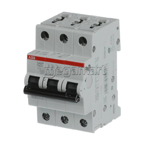 ABB installatieautomaat 3P N C20 S203-C20NA