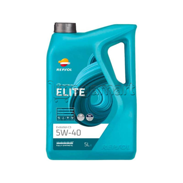 Repsol Elite Evolution C3 5W-40 Motoröl, 5 Liter – Synthetisch, Für Fahrzeuge Mit Partikelfilter (DPF/FAP), Mid SAPS